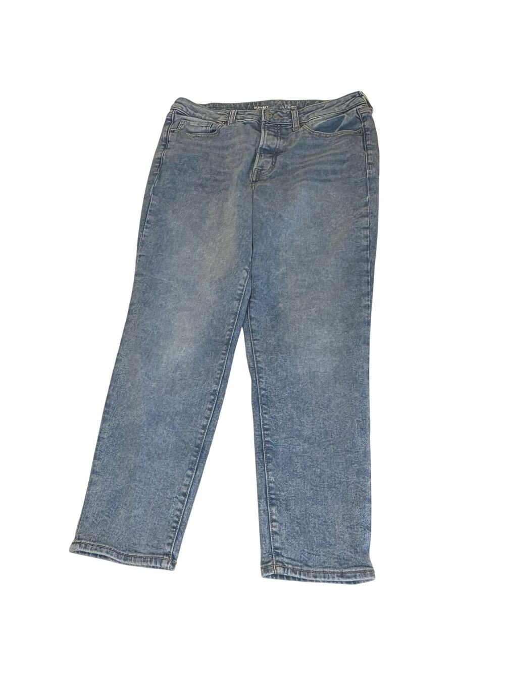 Old Navy Kitty Kat High-Rise O.G. Straight Jeans Women's 12 Blue